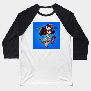 Mermaids 36 (Style:9) Baseball T-Shirt